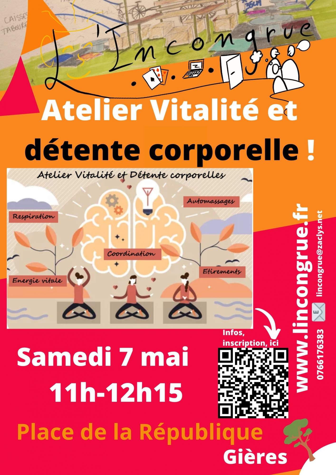 Atelier Vitalité et détente Corporelle à Gières Atelier Vitalité et détente Corporelle à Gières