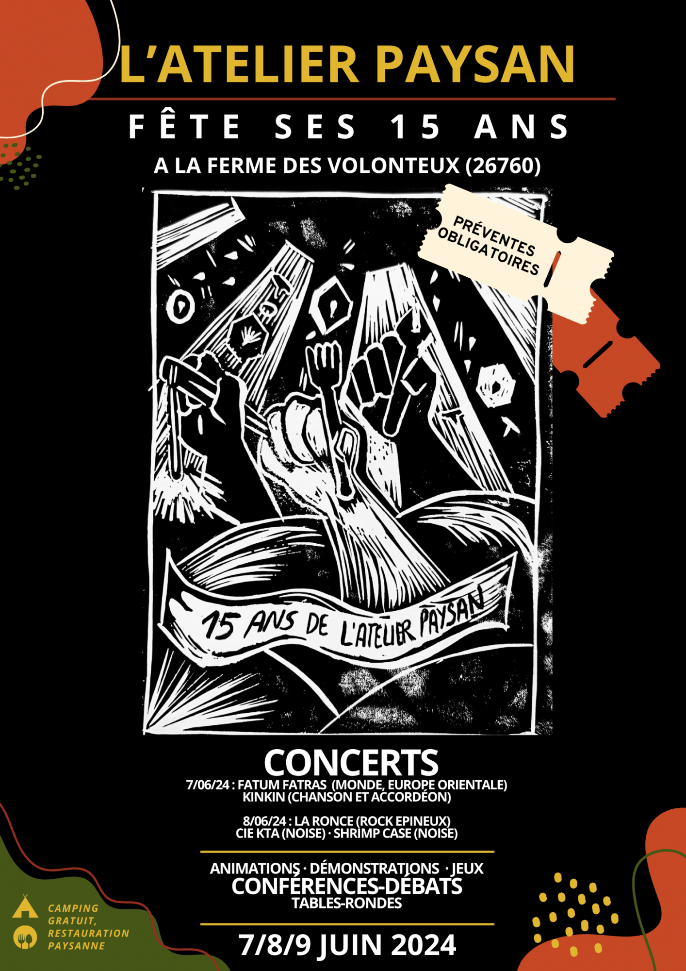 L’Atelier paysan fête ses 15 ans ! L’Atelier paysan fête ses 15 ans !