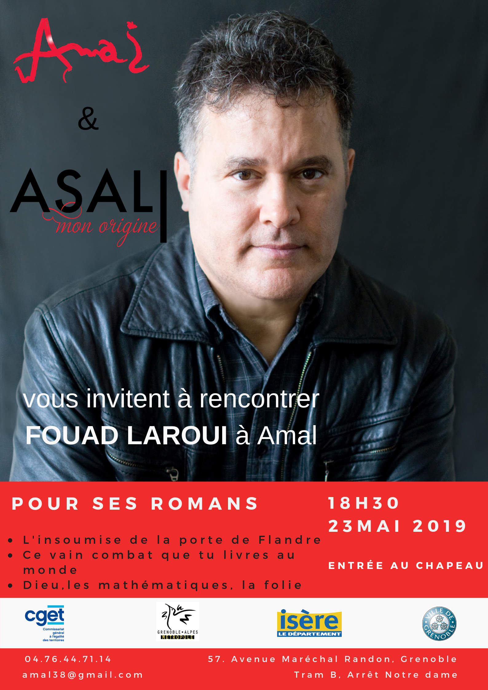 Rencontre avec Fouad Laroui