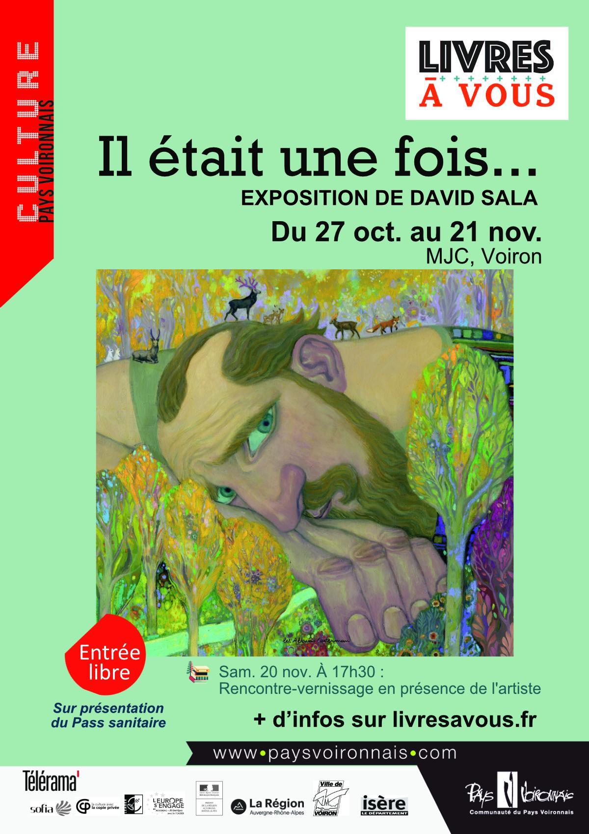 « Il était une fois… » Oeuvres originales de David Sala – Voiron (38)