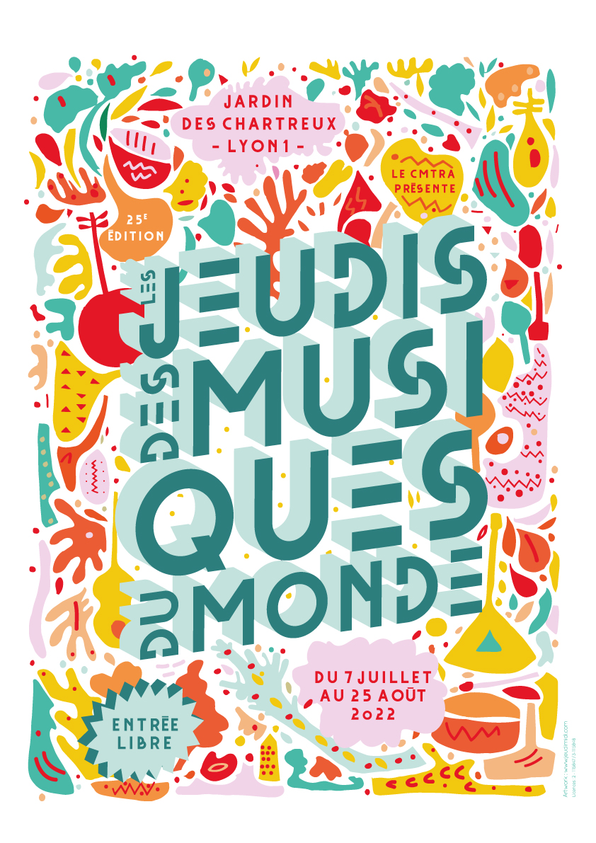 Les Jeudis des Musiques du Monde – 25ème édition – Lyon (69)