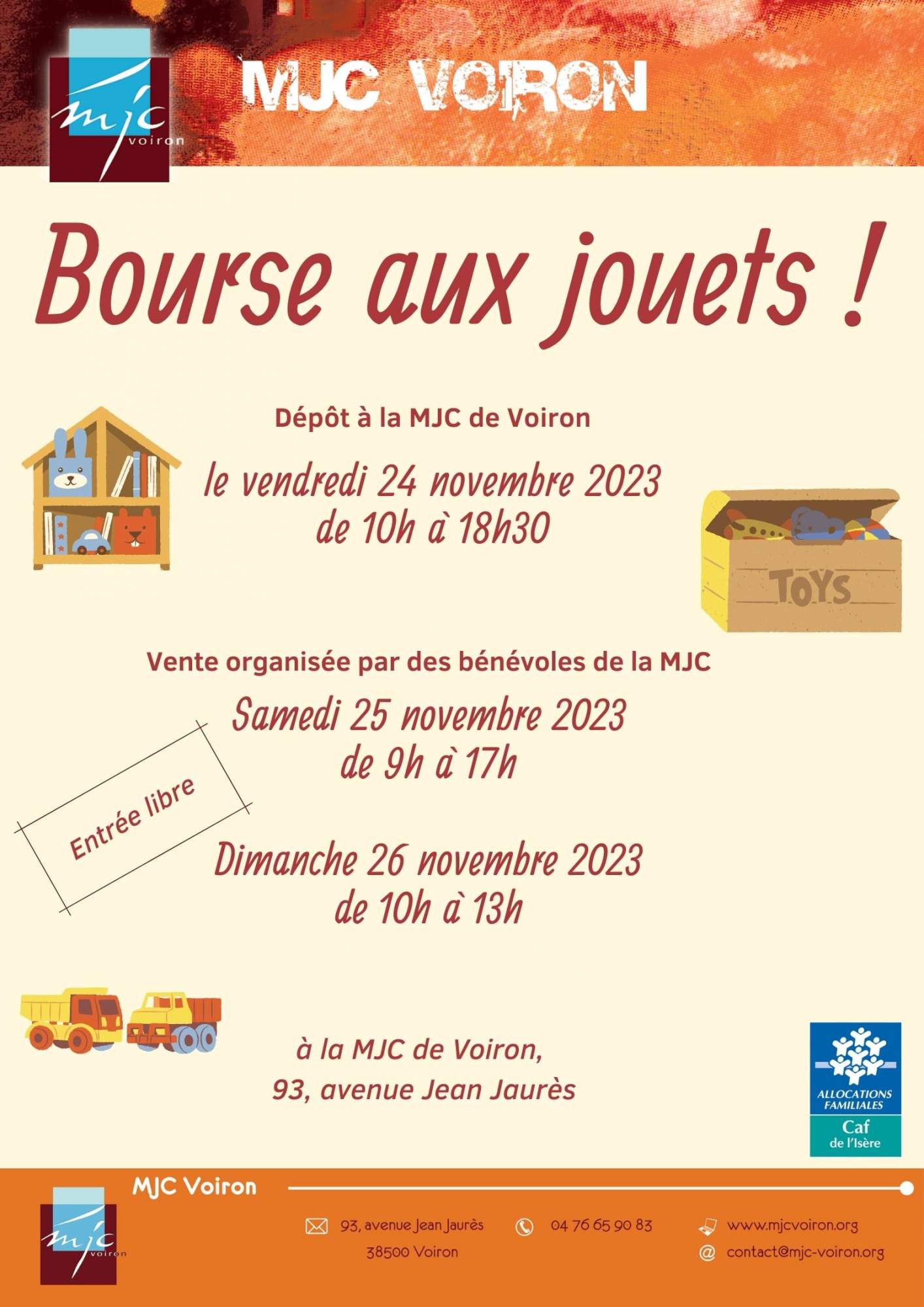 Bourse aux jouets