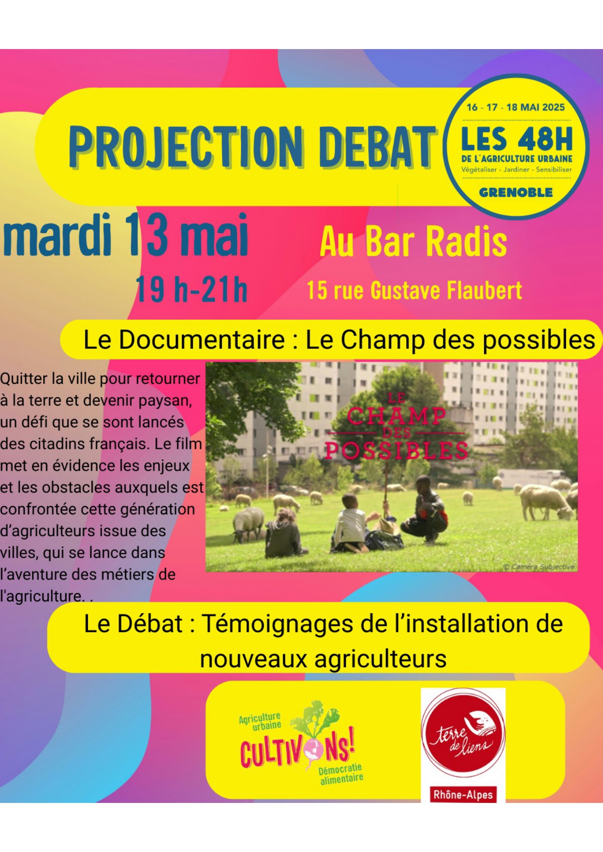 Projection Débat « Le champ des Possibles »