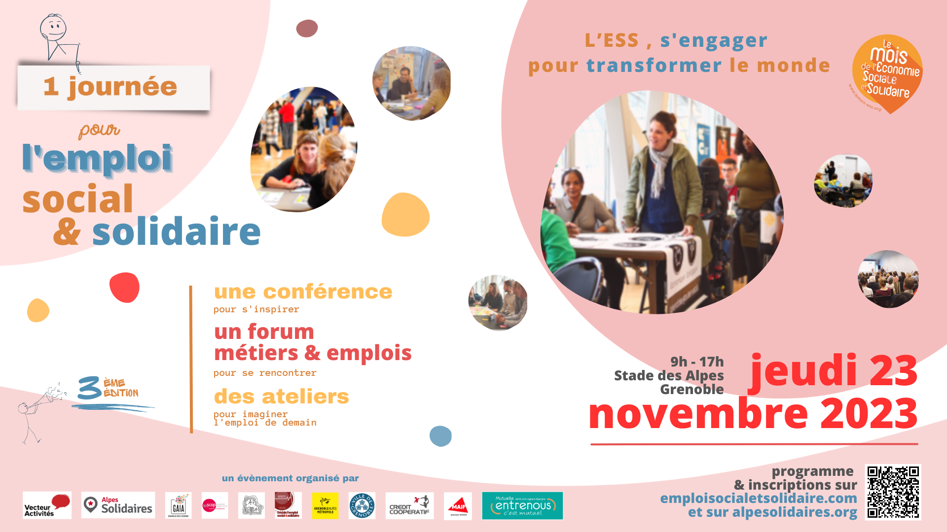 La Journée pour l’emploi social et solidaire, 3ème édition La Journée pour l’emploi social et solidaire, 3ème édition