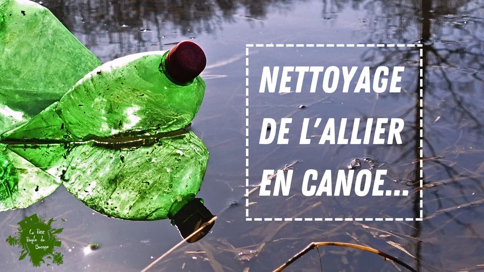 Nettoyage de l&rsquo;Allier en canoë