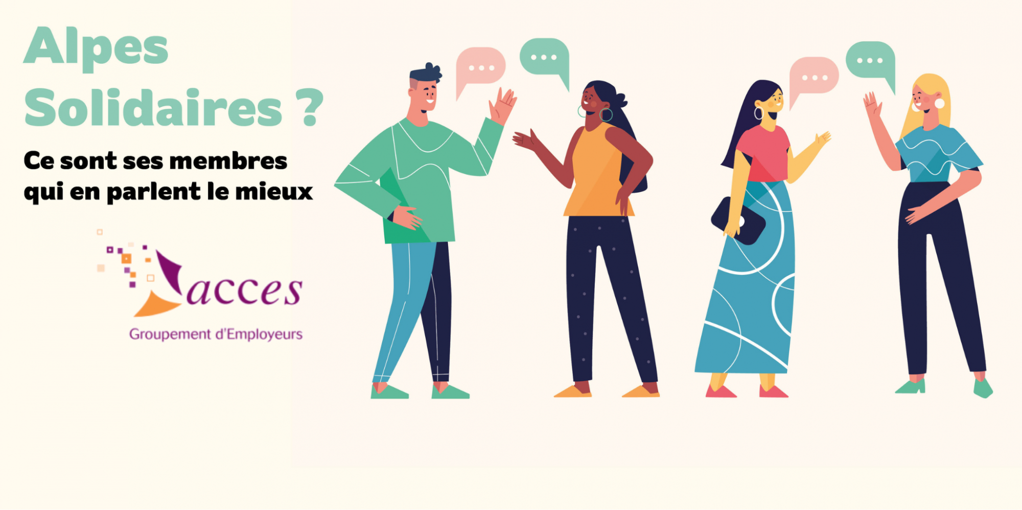 Portrait du Groupement d’Employeurs acces, membre de la communauté sociale et solidaire