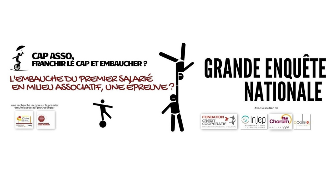 Cap Asso lance une enquête nationale sur l’emploi associatif !