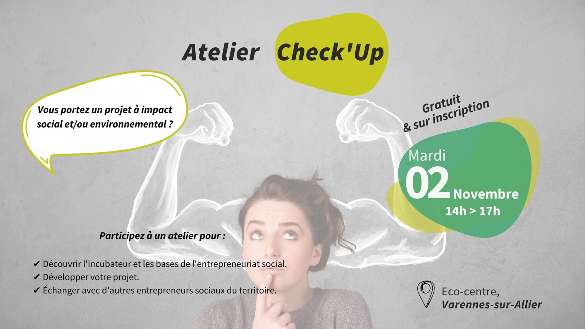 Atelier Check&rsquo;Up – Allier – Varennes-sur-Allier (03)
