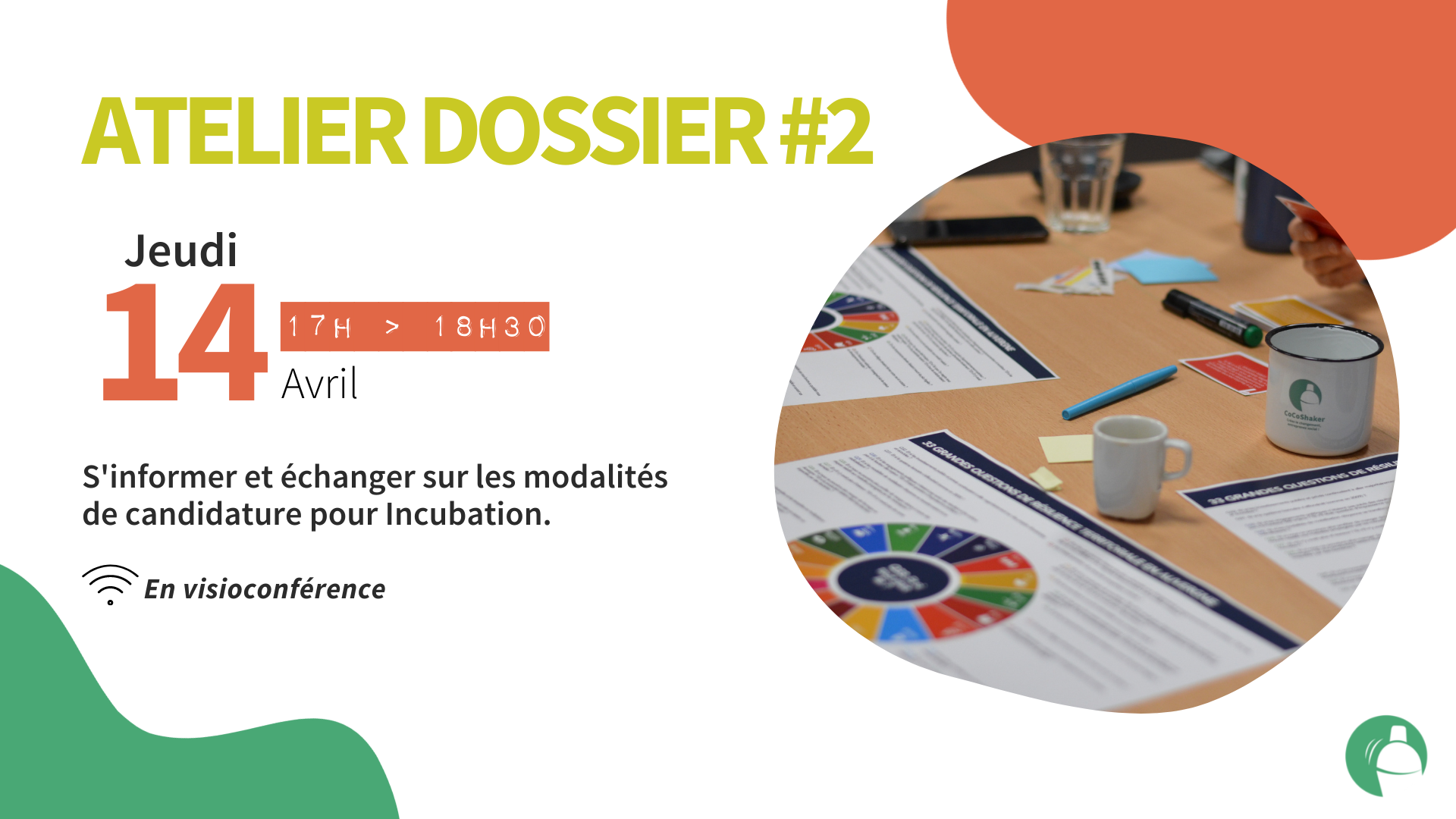 Atelier dossier #2 ( En visioconférence )