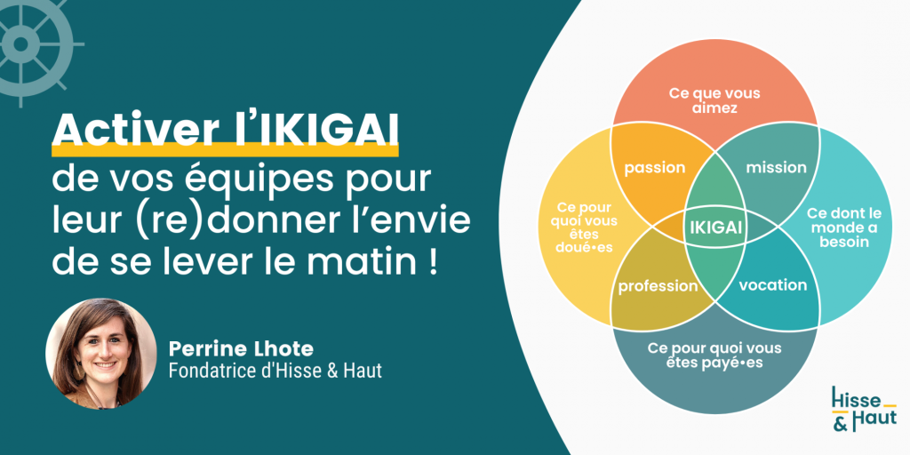 Activier l&rsquo;IKIGAI de vos équipes pour leur (re)donner l&rsquo;envie de se lever le matin !