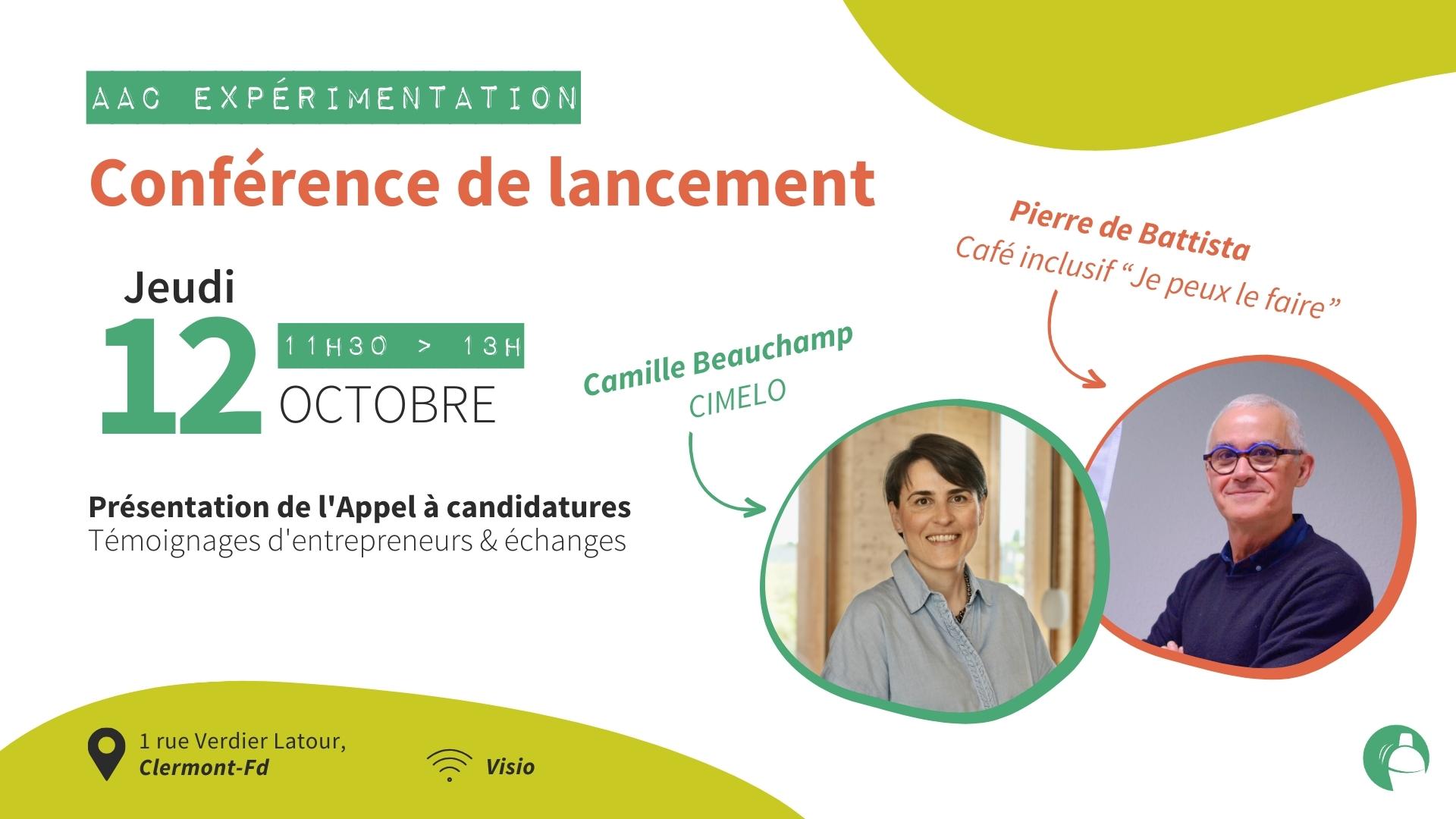 Conférence de lancement Cocoshaker – parcours expérimentation