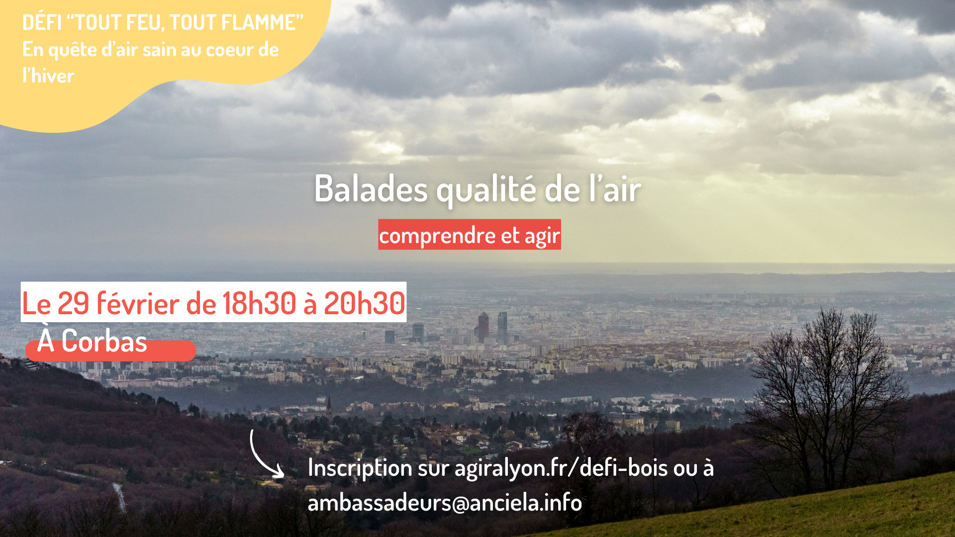 Balades de mesure de qualité de l&rsquo;air | Défi « Tout feu, tout flamme »