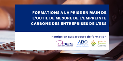 Formation à la prise en main de l’outil Valor’ESS pour mesurer l’empreinte carbone de votre structure