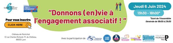 Donnons en(vie) à l&rsquo;engagement associatif !