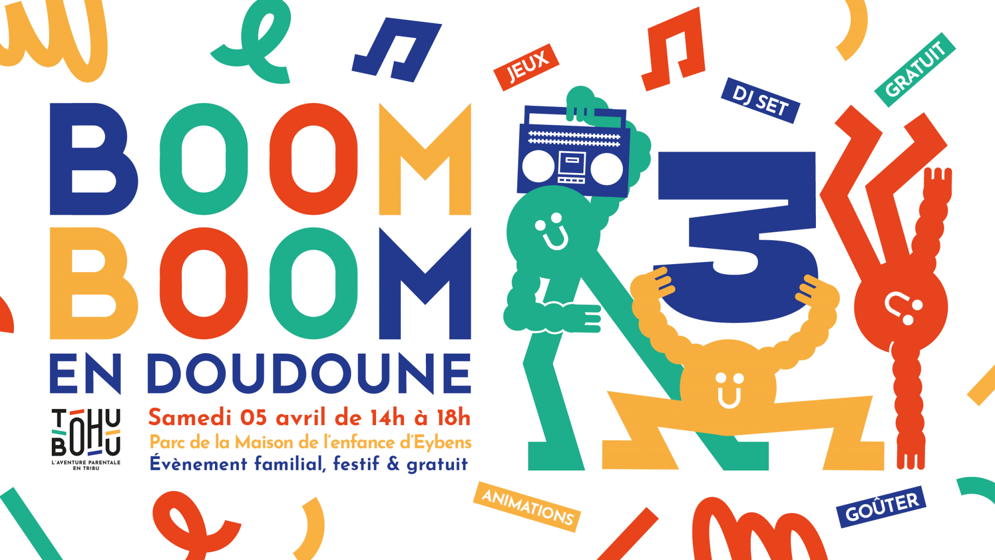 BOOM BOOM en doudoune –  fiesta family friendly