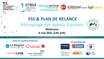 ESS & plan de relance : décryptage des appels à projets ESS & plan de relance : décryptage des appels à projets