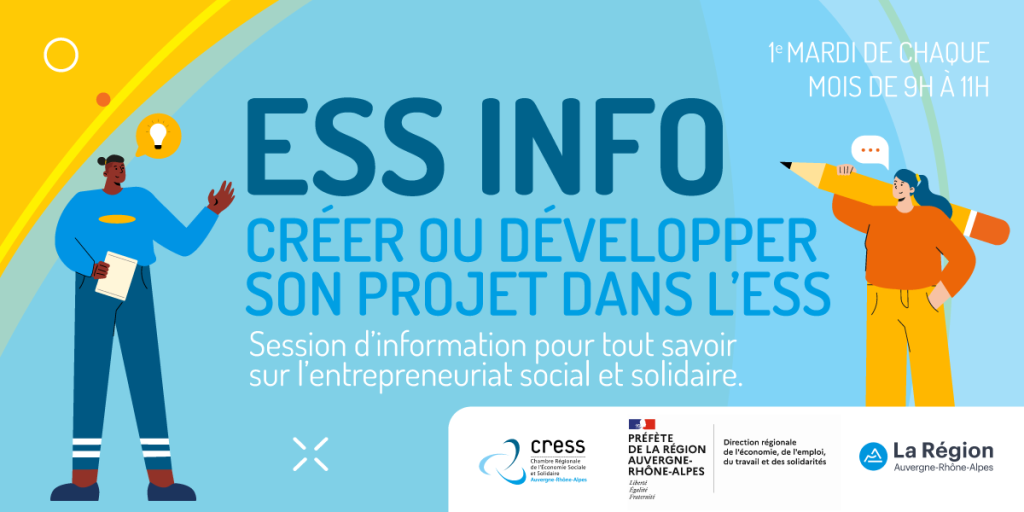 Webinaire ESS INFO – Créer ou développer son projet dans l&rsquo;ESS