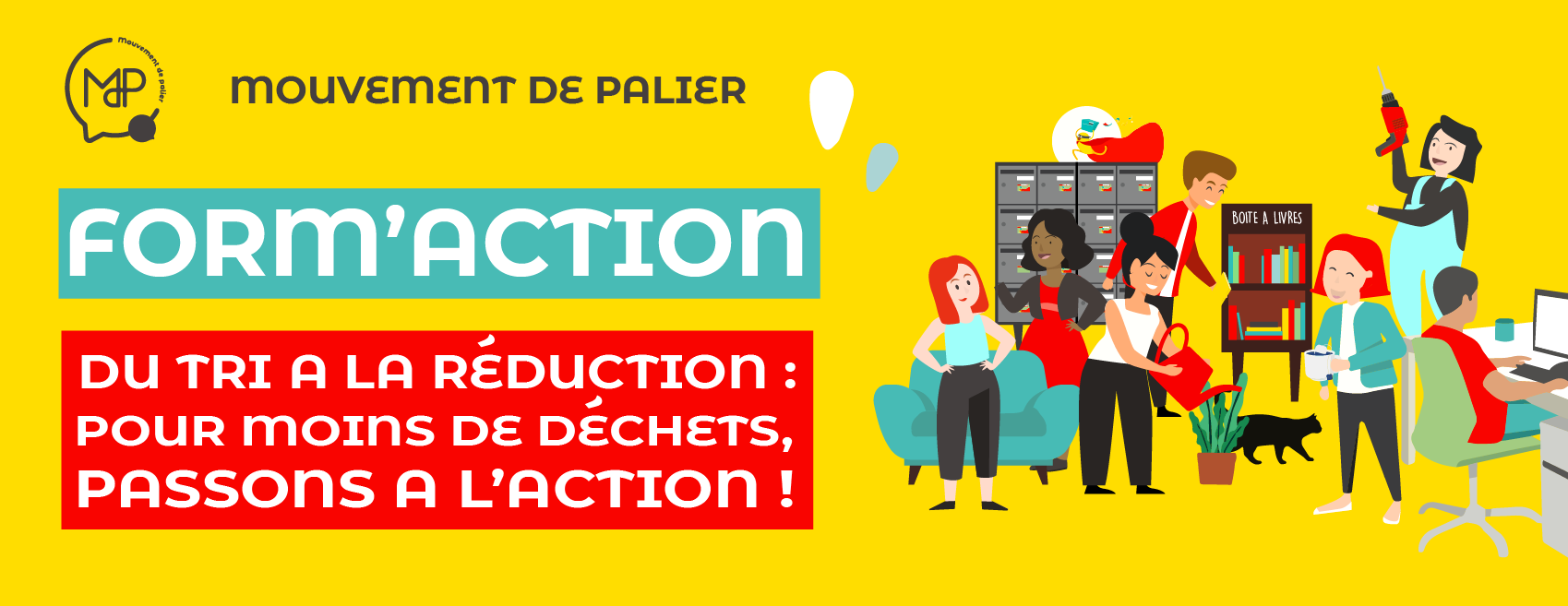 Form&rsquo;action « Du tri à la réduction : pour moins de déchets passons à l&rsquo;action !  » en ligne