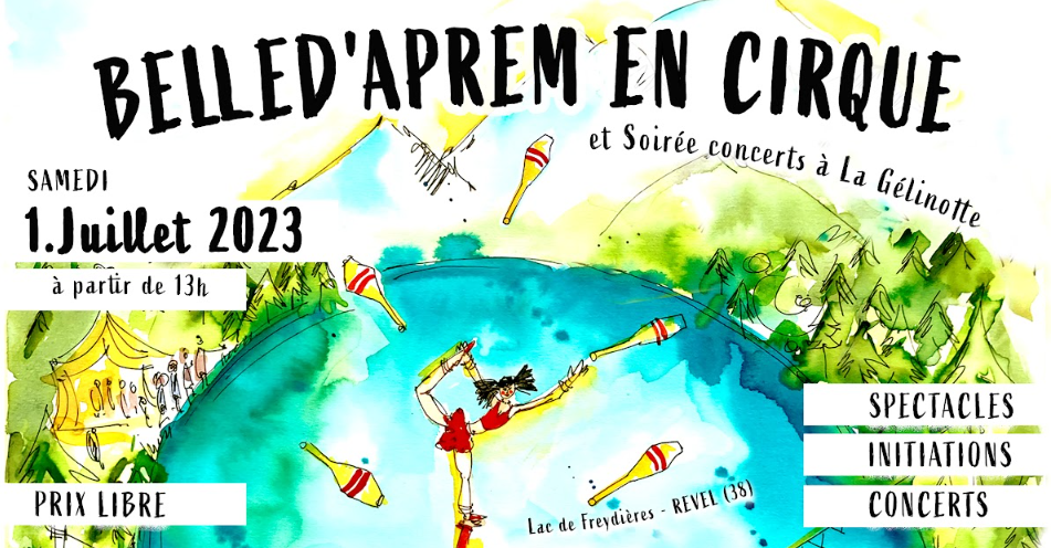 Belledonne en Cirque recherche un.e volontaire pour leur festival BELLED&rsquo;APREM EN CIRQUE – Bénévole – Revel (38)