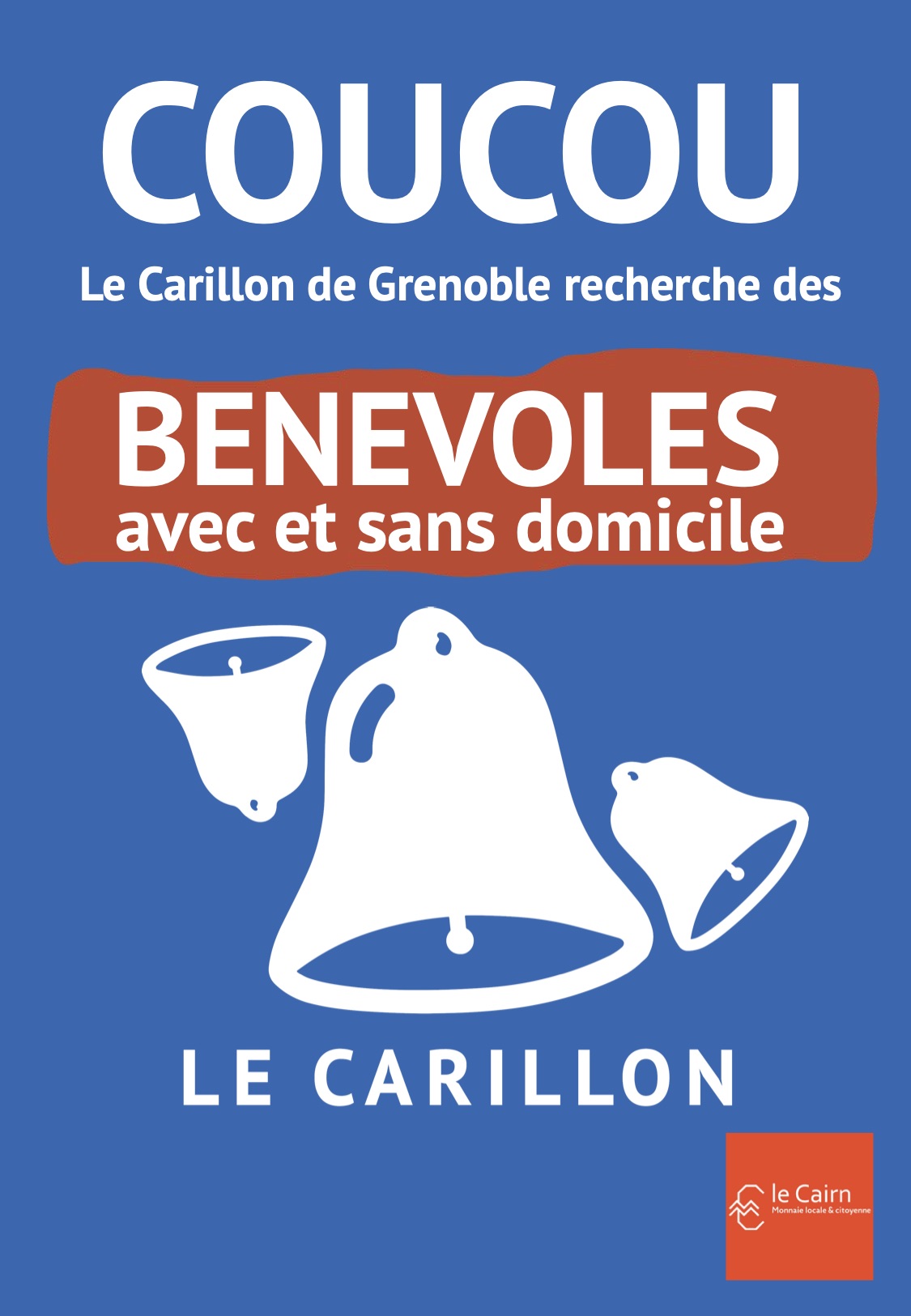 Le Carillon de Grenoble recherche des bénévoles à Grenoble (38)