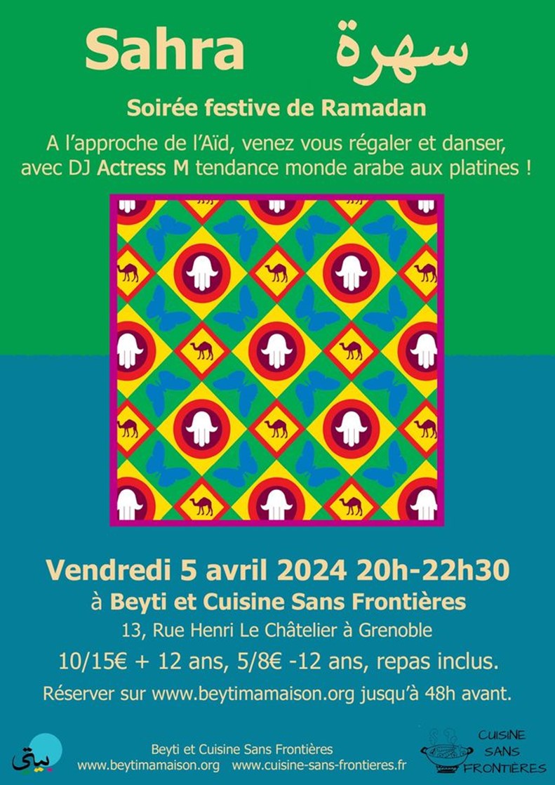 Sahra, soirée festive de Ramadan