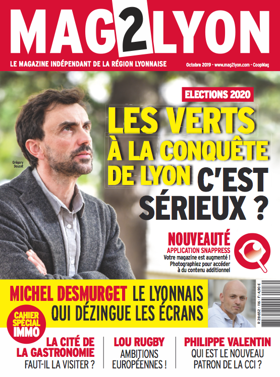 Mag2 Lyon d’octobre est en kiosques Mag2 Lyon d’octobre est en kiosques