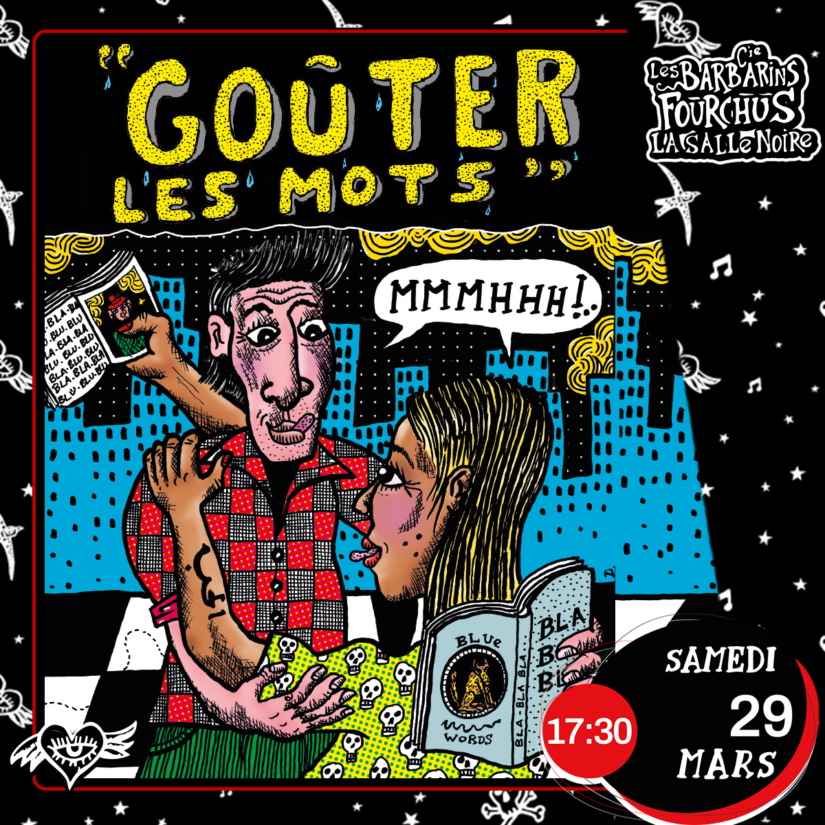 Goûter Les Mots – avec Rolaphton Mercure Goûter Les Mots – avec Rolaphton Mercure