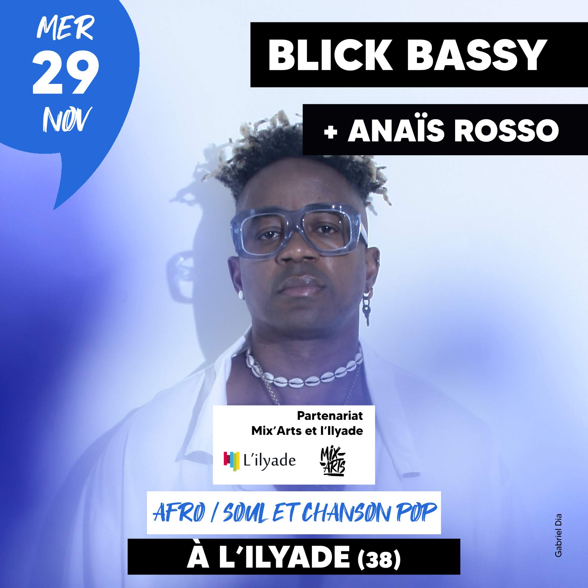CONCERT AFRO-SOUL / POP – BLICK BASSY + ANAÏS ROSSO