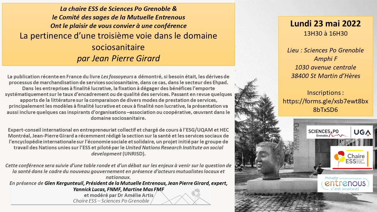 La pertinence d’une troisième voie dans le domaine sociosanitaire à Saint-Martin-d&rsquo;Hères