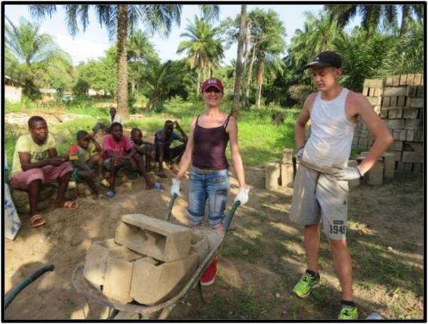 Chantiers solidaires en Afrique