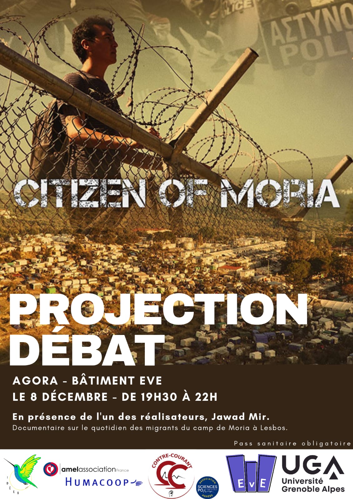Projection-débat du documentaire « Citizen of Moria » – Saint-Martin-d&rsquo;Hères (38)