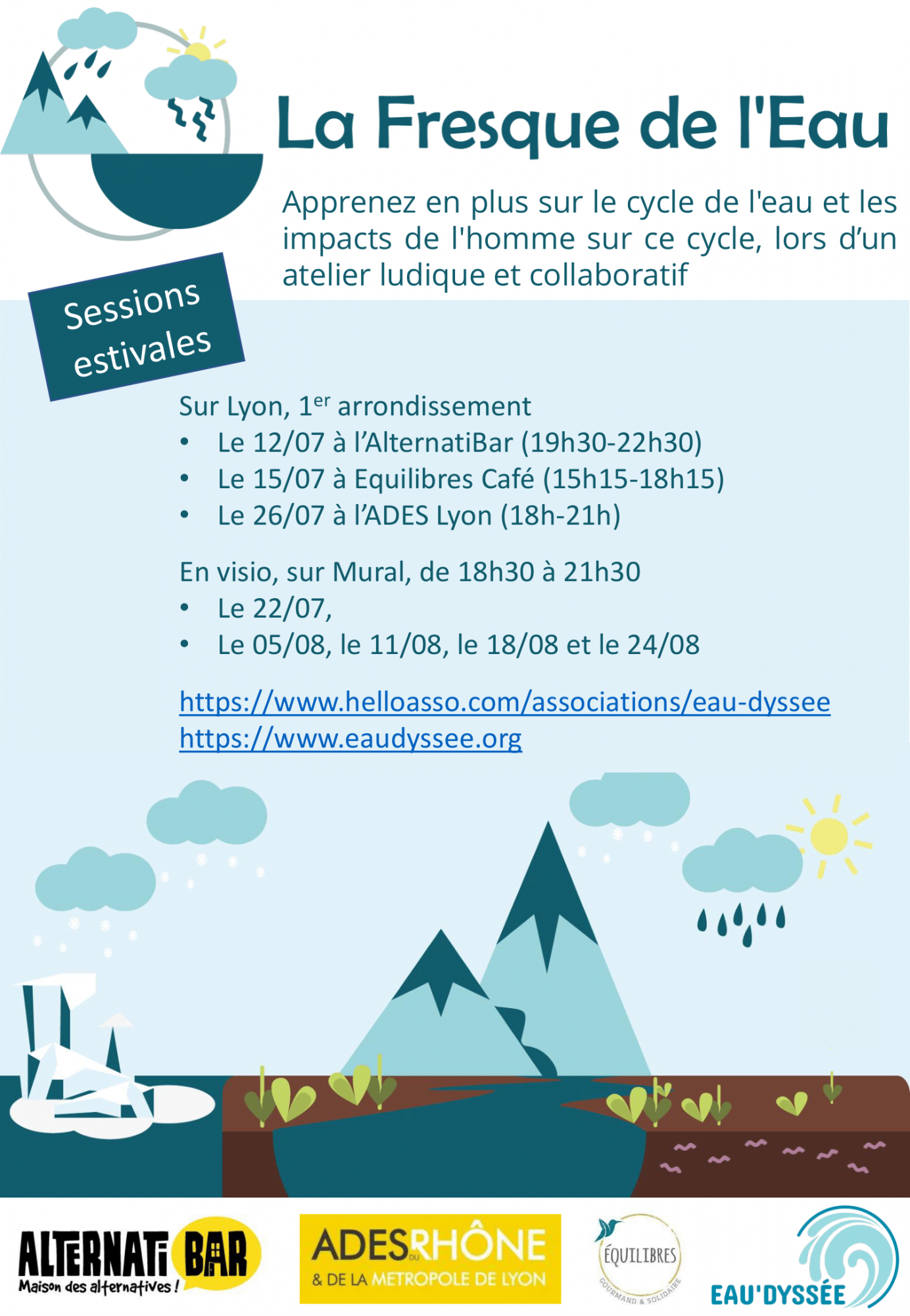 Fresque de l’Eau – Lyon (69) et en distanciel Fresque de l’Eau – Lyon (69) et en distanciel