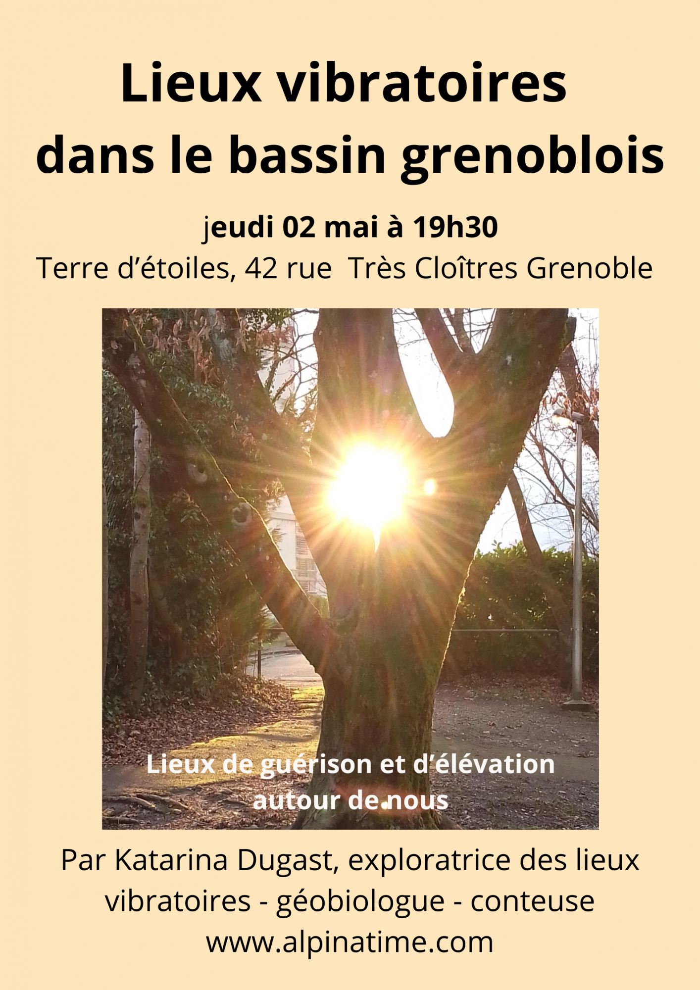 Conférence  » Lieux vibratoire en Isère « 