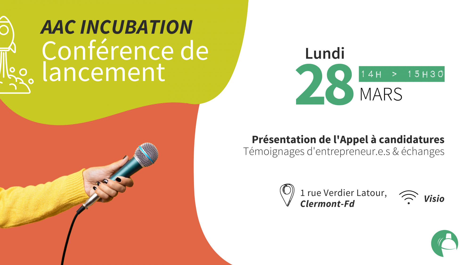 Conférence de lancement – Appel à candidatures – Clermont-Ferrand (63) ou en distanciel