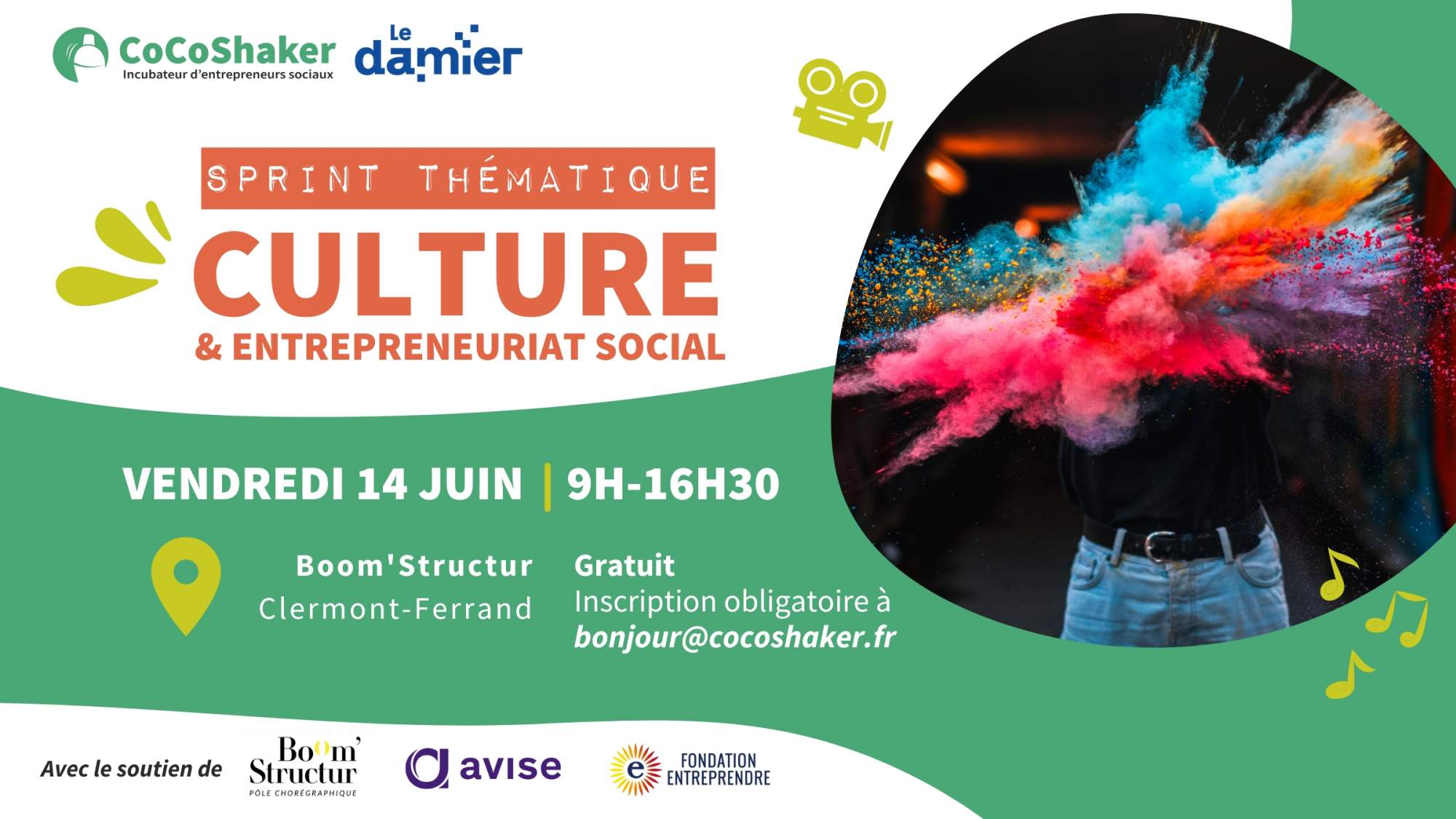 Sprint « Culture et Entrepreneuriat social »