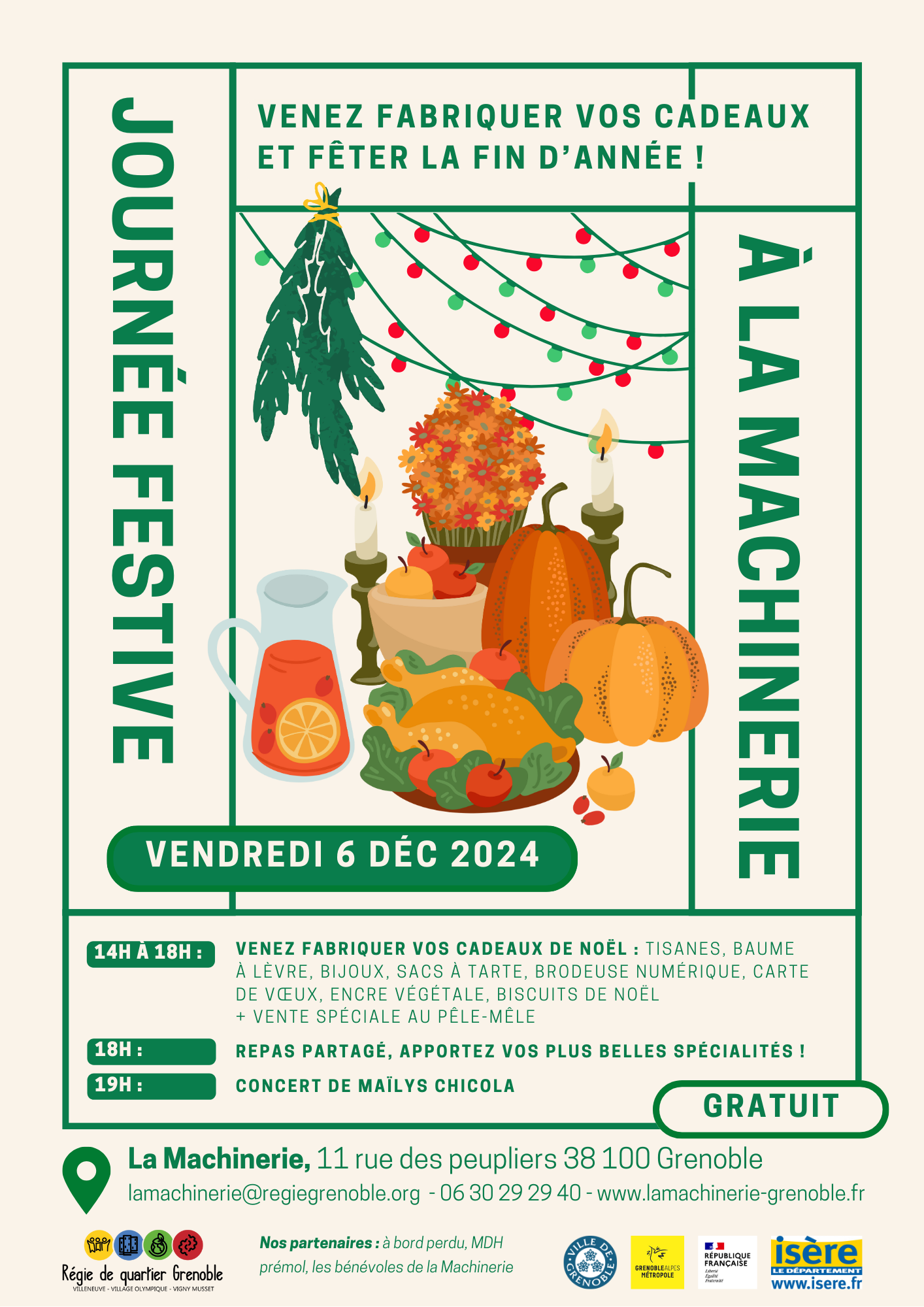 Journée festive et faire soi même