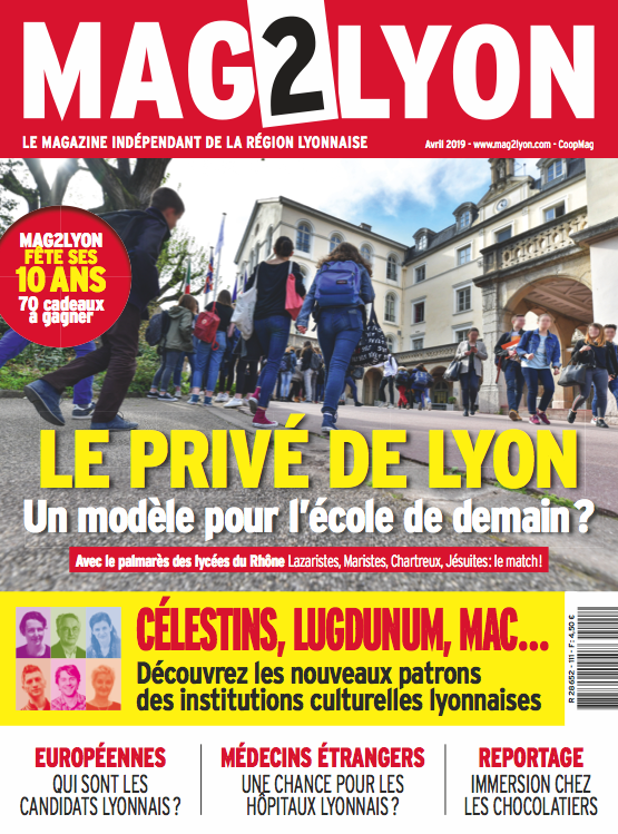Mag2 Lyon d&rsquo;avril est en kiosques