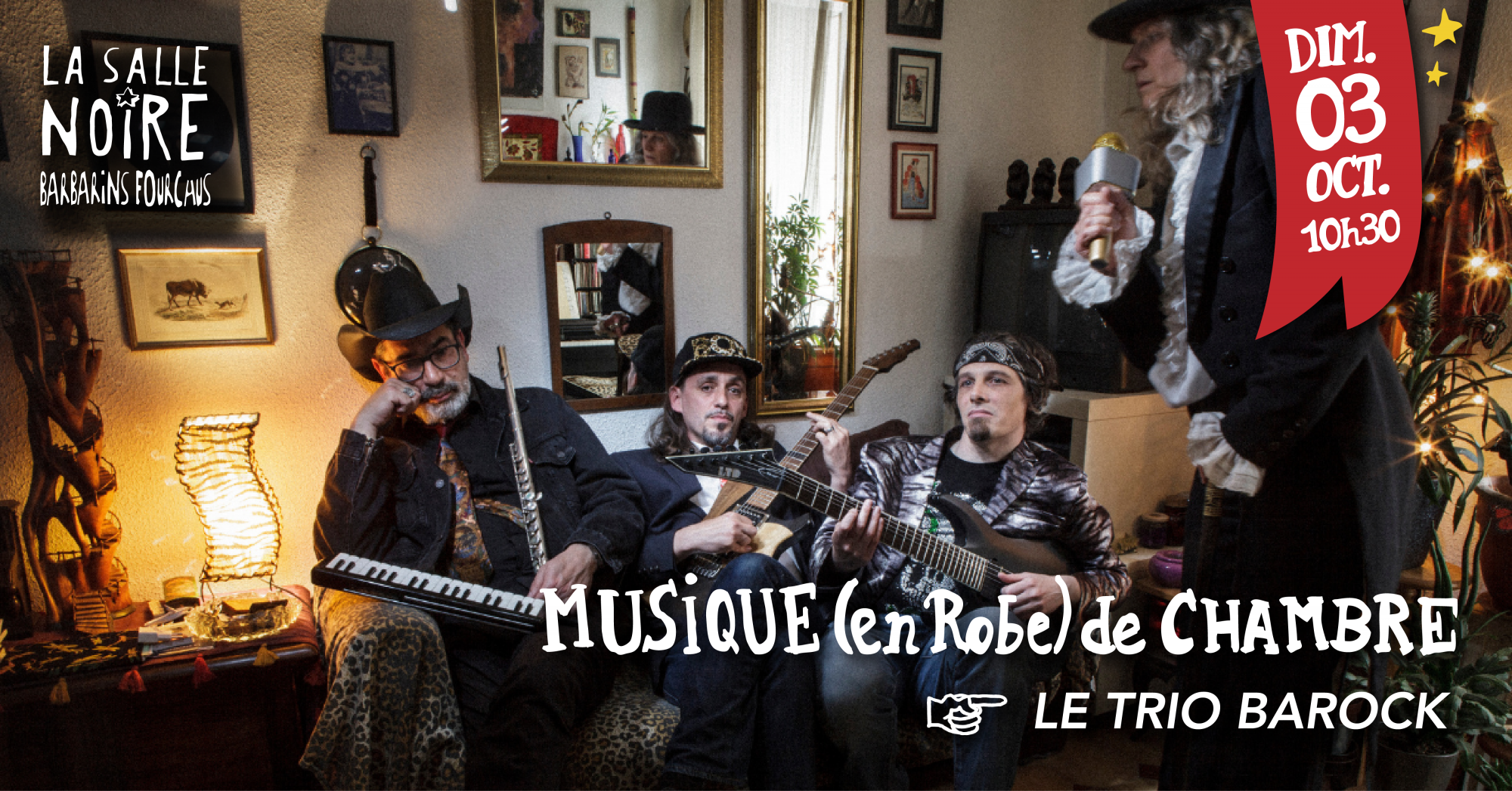 Musique (en robe) de chambre n°39 • La Salle Noire – Grenoble (38) Musique (en robe) de chambre n°39 • La Salle Noire – Grenoble (38)