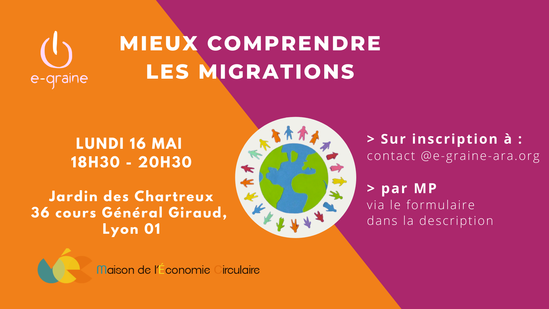 Soirée initiation « mieux comprendre les migrations » – Lyon (69)