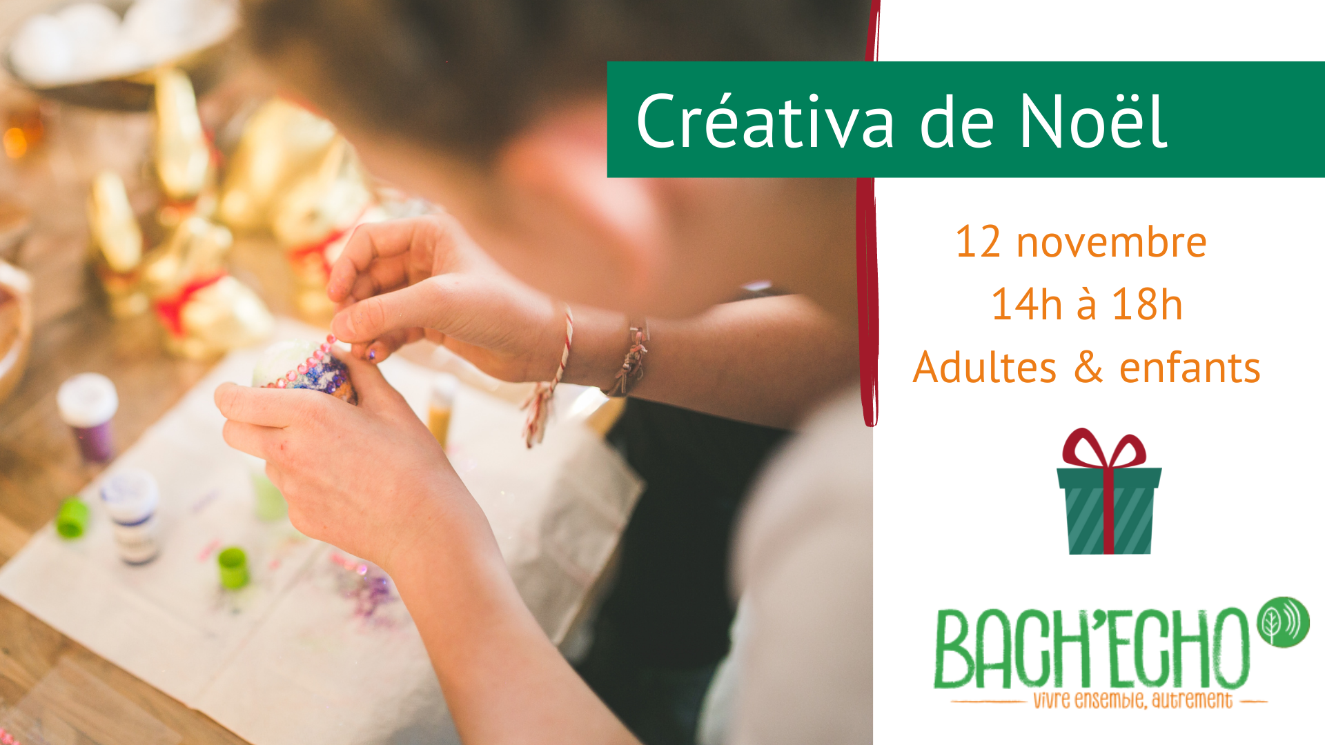 Atelier création de cadeaux – Créativa