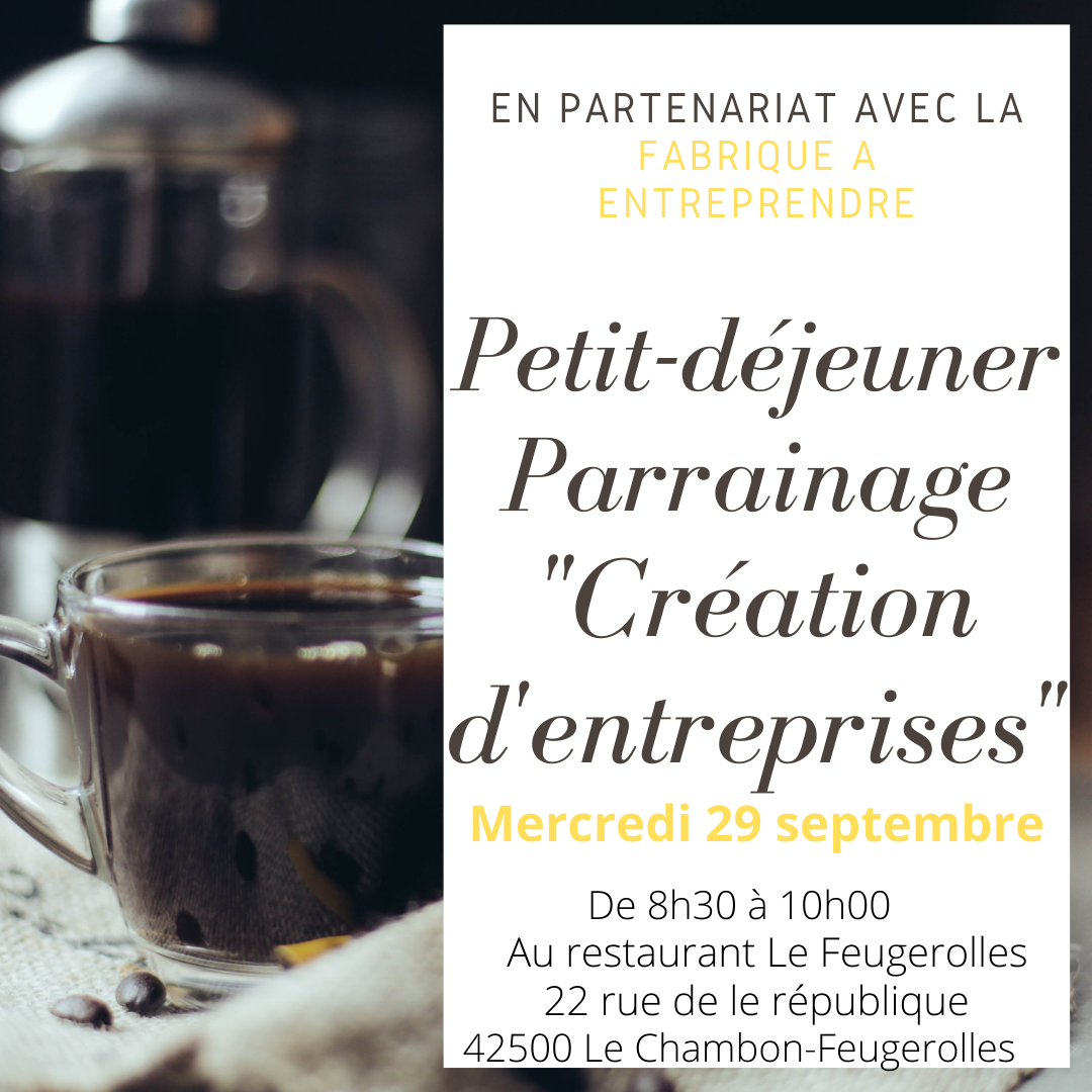 Parrainage – Création d&rsquo;entreprise – Le Chambon-Feugerolles (42)