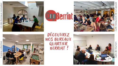 Découvrez les bureaux de la Capsule (quartier Berriat) !