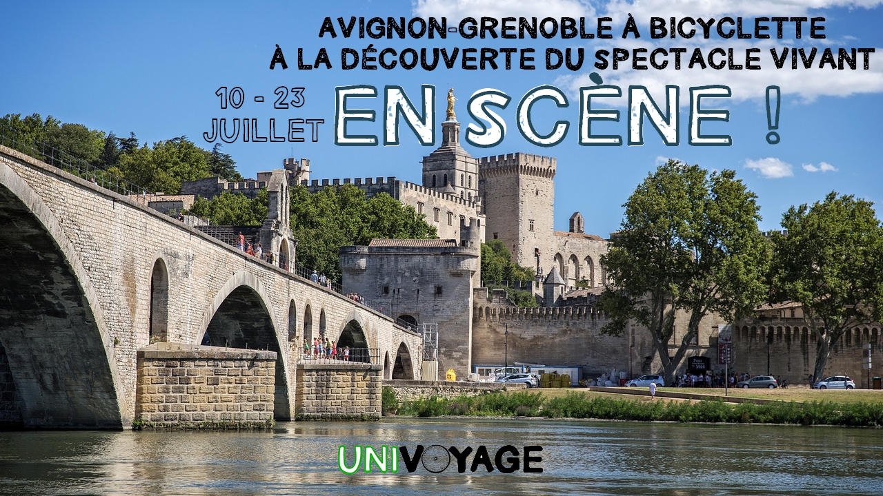 En Scène ! Avignon-Grenoble à bicyclette, à la découverte du spectacle vivant