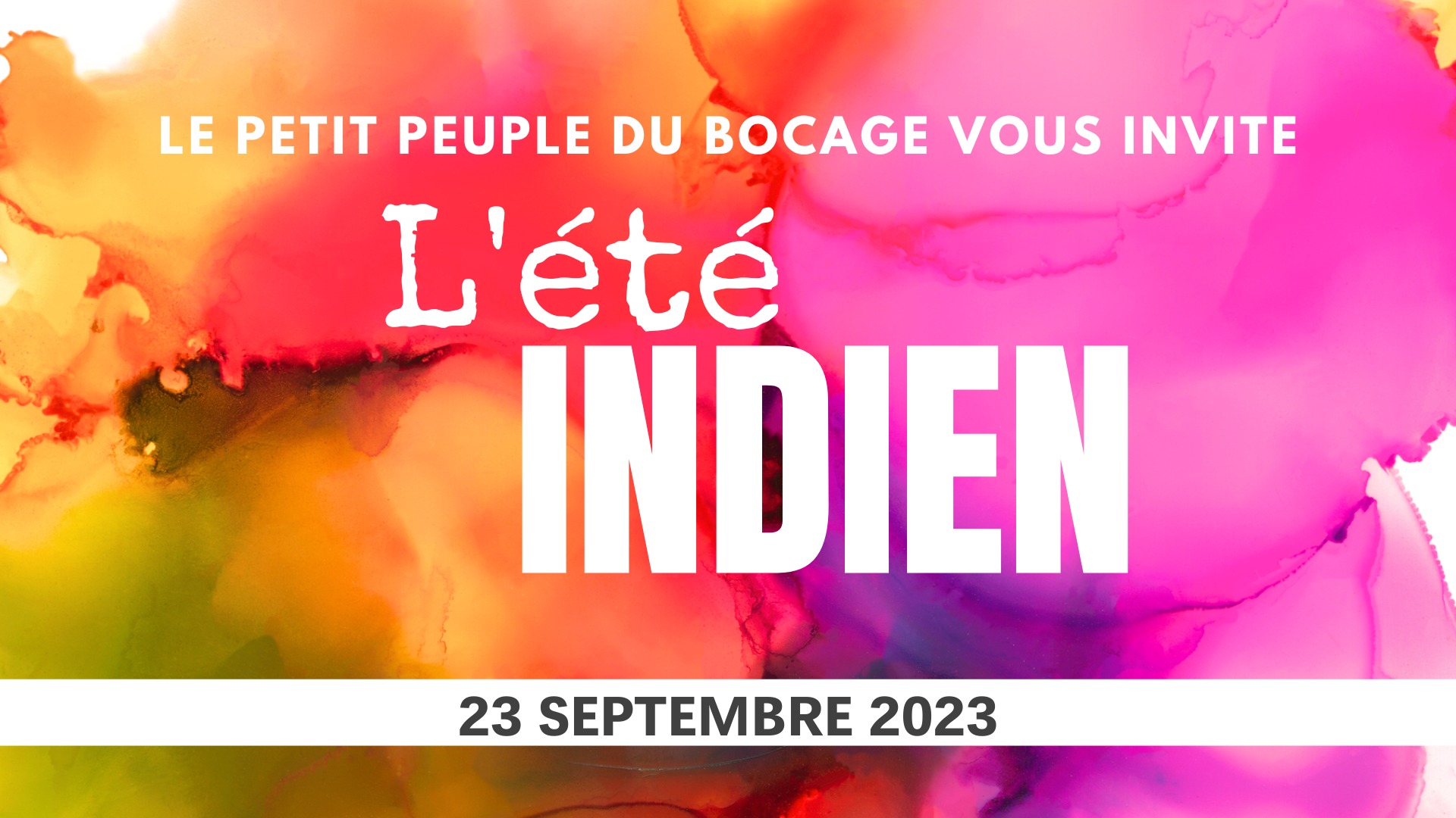 L&rsquo;ÉTÉ INDIEN- 2è édition