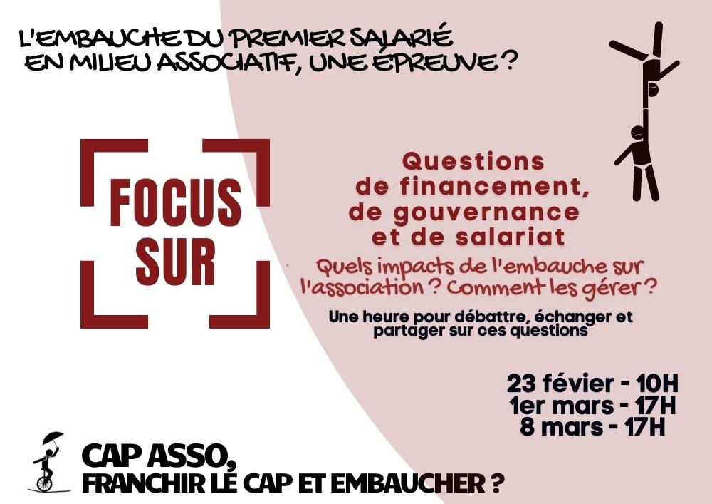 Cap Asso – Franchir le cap et embaucher ? Les impacts de l’embauche en milieu associatif