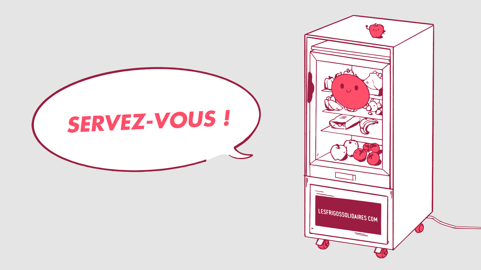 Les frigos solidaires : une astuce zéro déchet