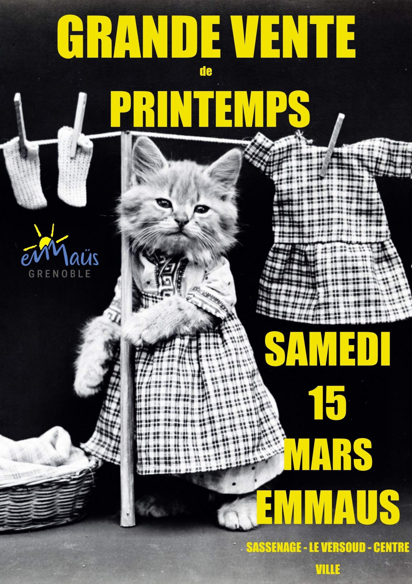 🎉 30 ans d’Emmaüs Grenoble – Une année exceptionnelle, une vente exceptionnelle ! 🎉