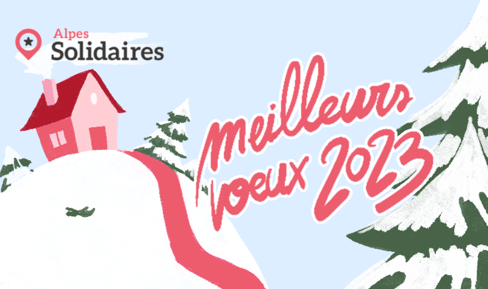 Alpes Solidaires vous souhaite une belle année 2023 Alpes Solidaires vous souhaite une belle année 2023