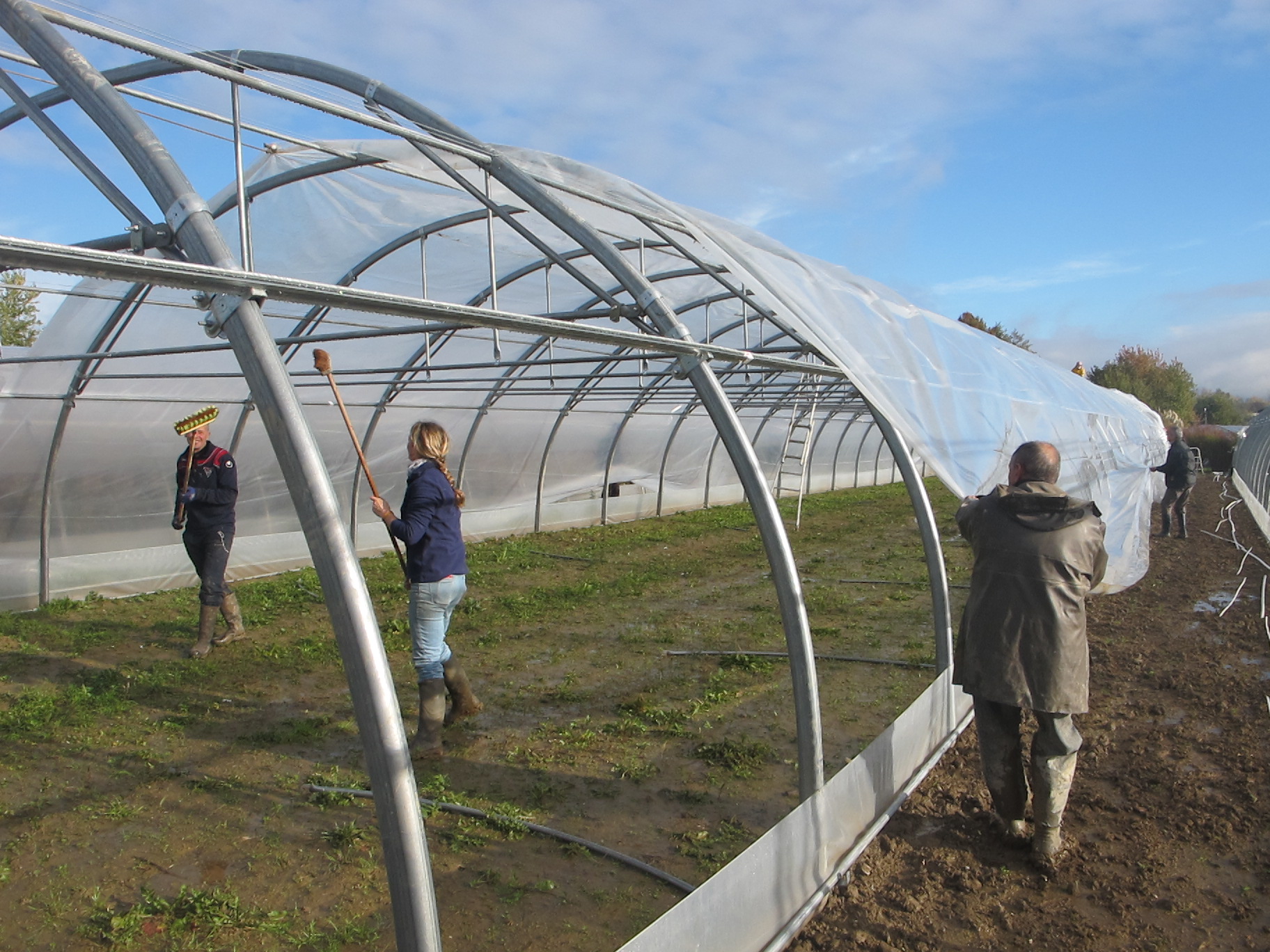 « Les Nouveaux Jardins de la Solidarité Moirans » recherche des bénévoles pour monter des serres – Moirans (38)