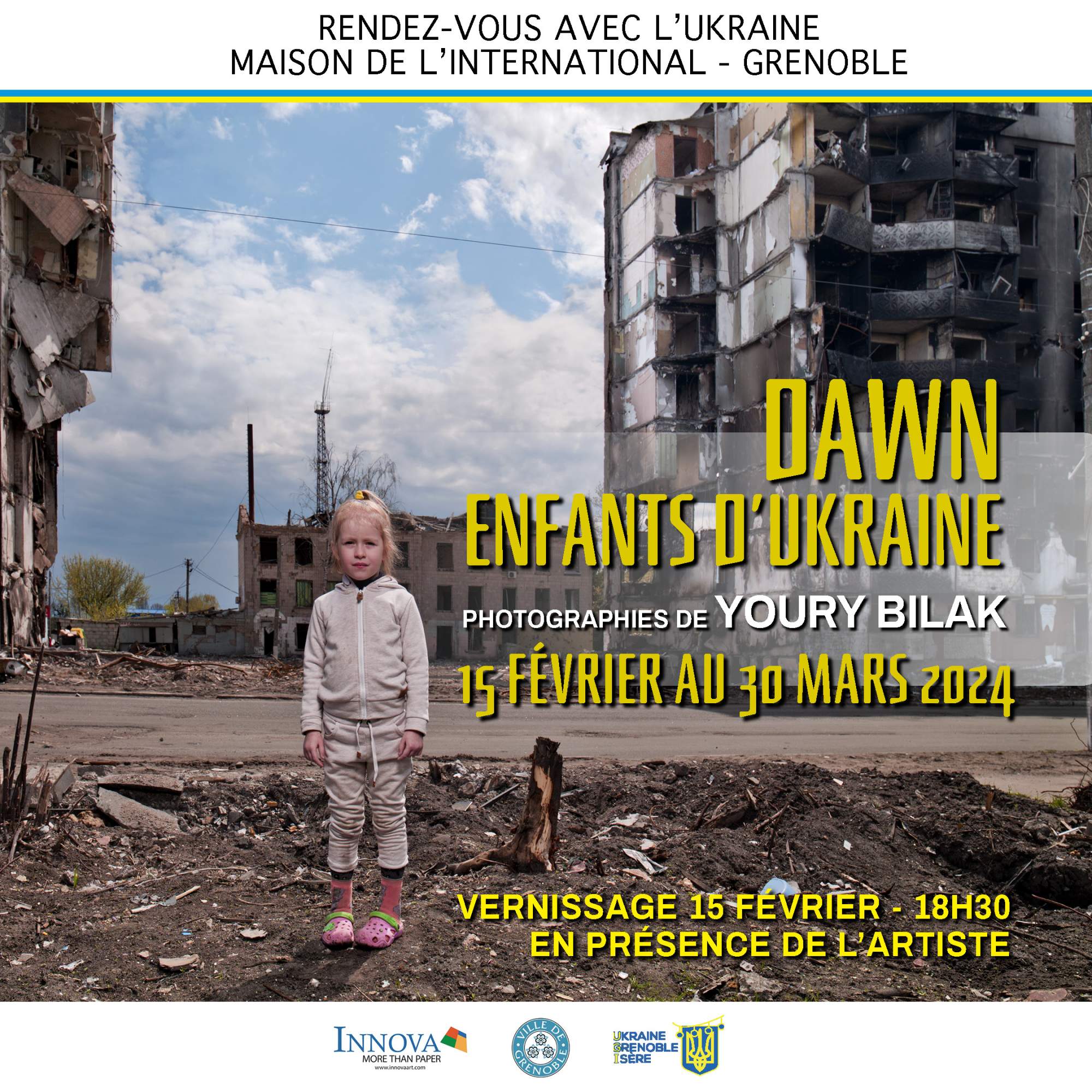 DAWN, ENFANTS D&rsquo;UKRAINE de Youry Bilak / Expo Photo